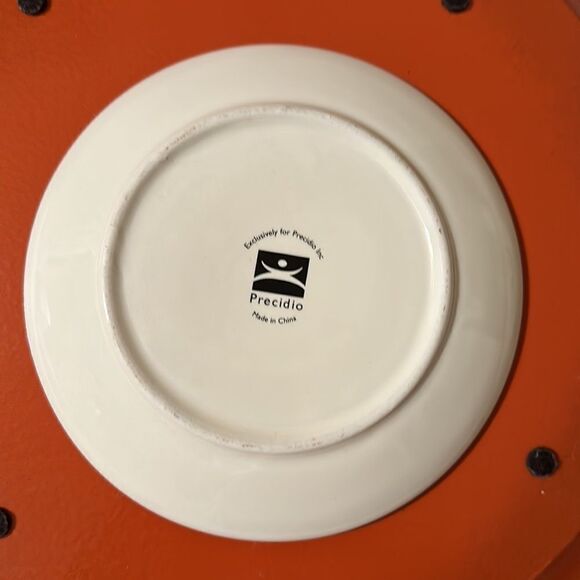 Precioso Set of 4 Paris No 5 Soirée Couture Mini Petite Dessert Stiletto Plates - Picture 5 of 9